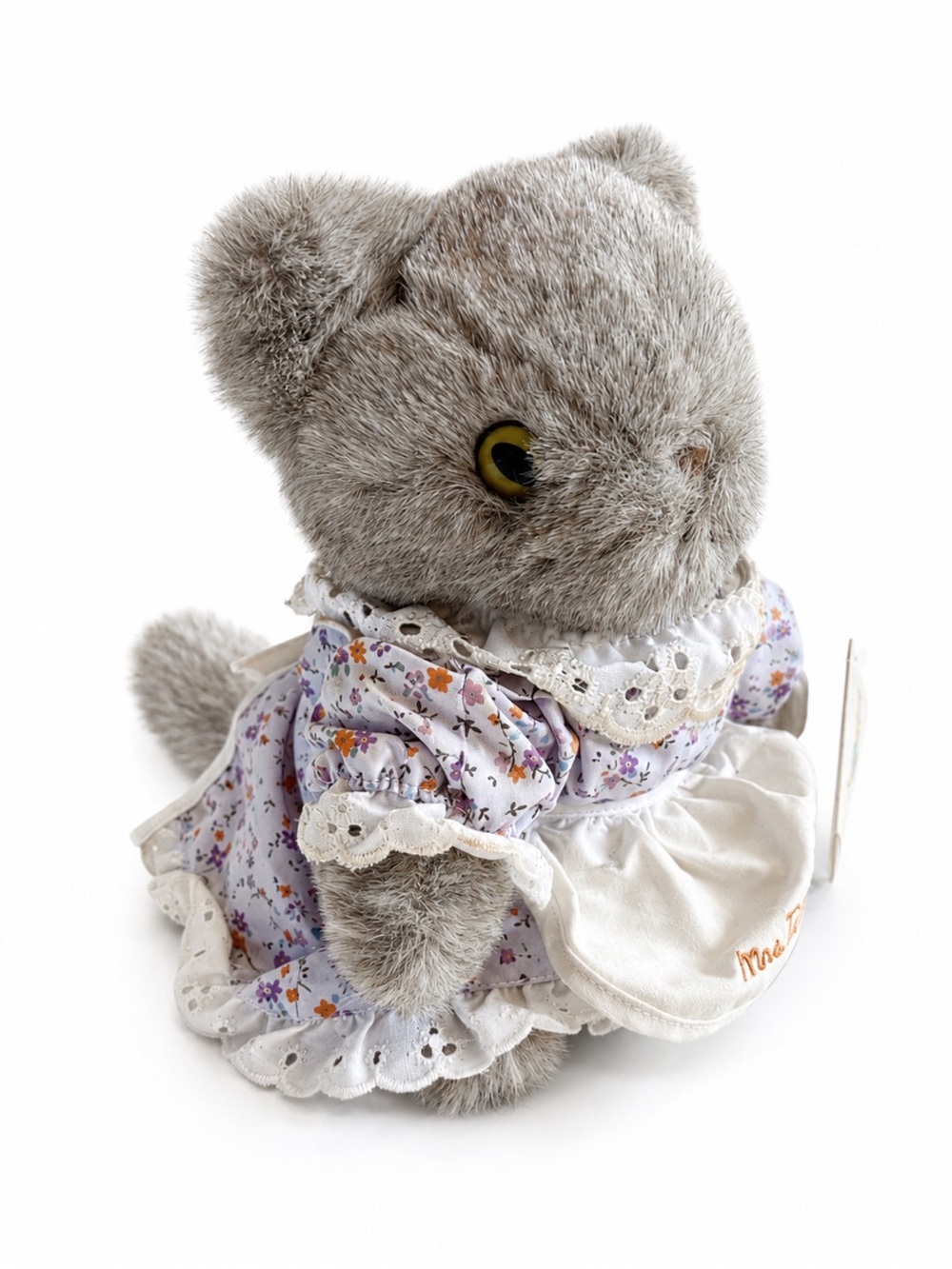 NWT 1985 Vintage Mrs. Tabitha Twitchit Cat 0864 Beatrix potter Eden plush